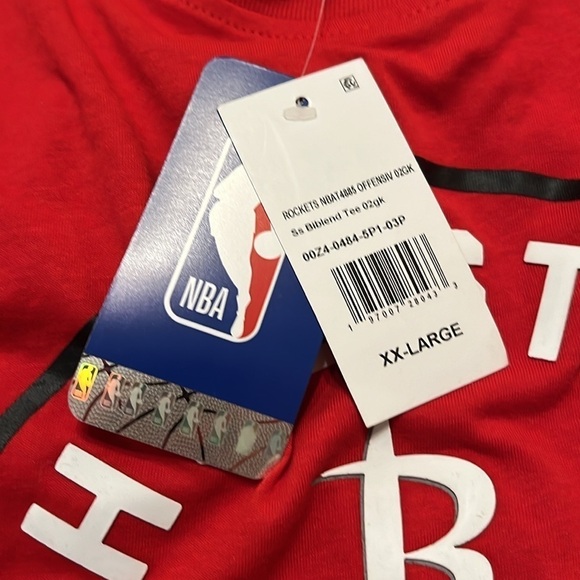NWT Houston Rockets t-shirt XXL - Picture 4 of 4